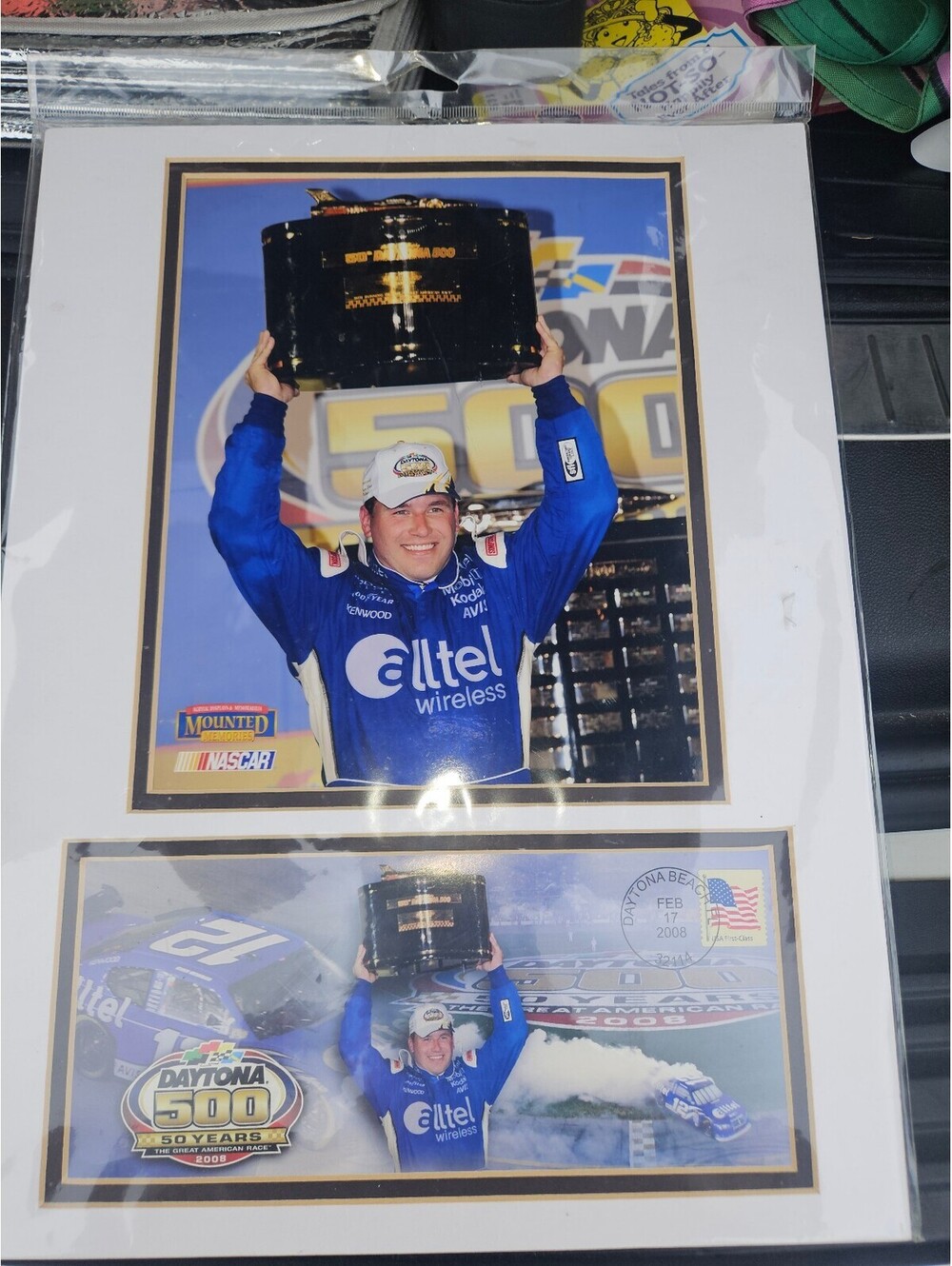 Mountd NASCAR Daytona 500 50th Anniversary Commemorative Plaque